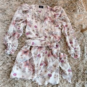 Vici size medium wrap mini dress for spring or summer